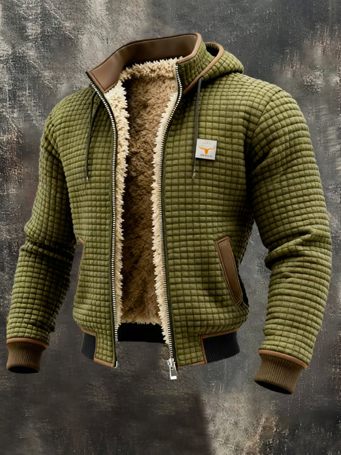 Warren | Quilted Hooded Bomber Jacket
