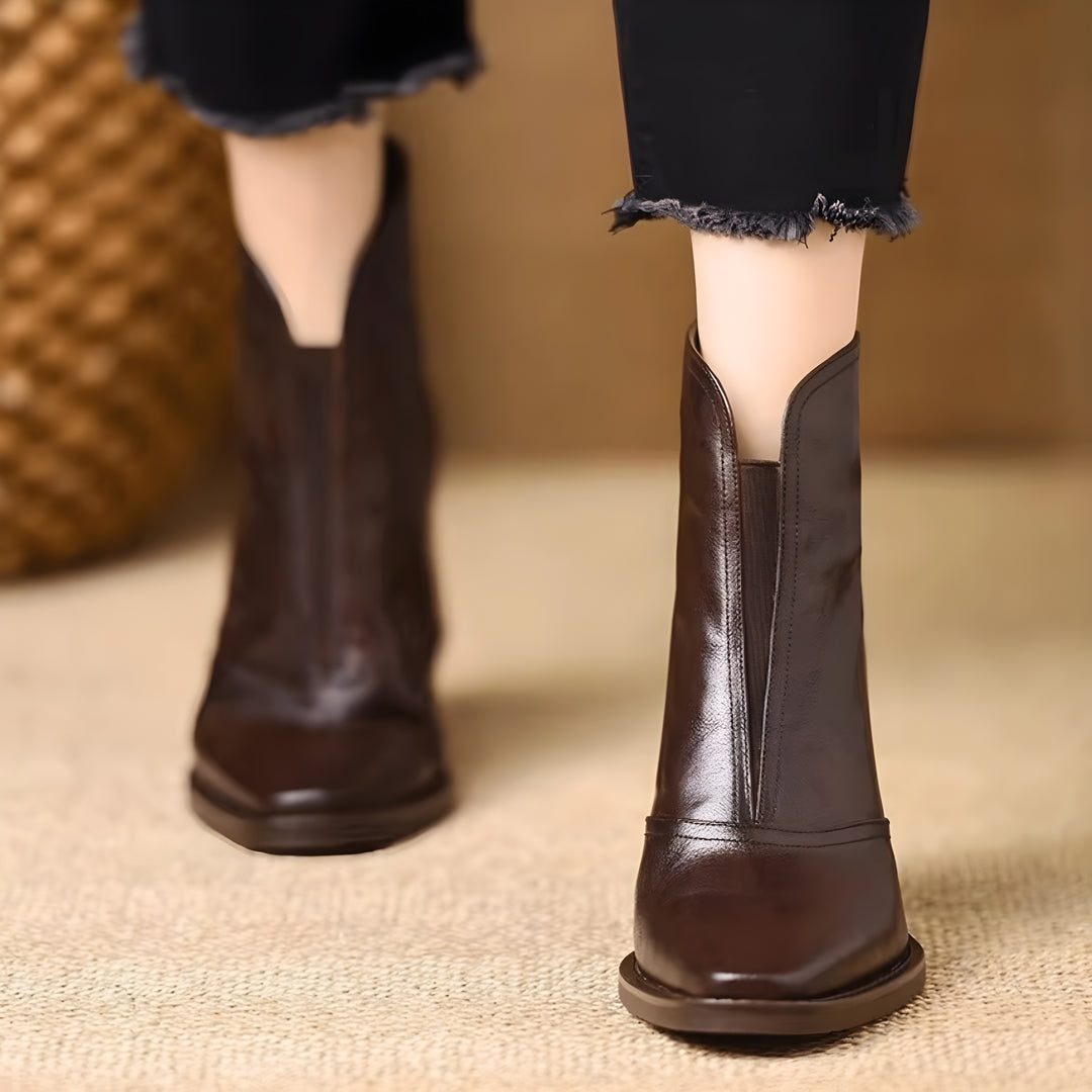 Emery | Elegant Mid-Calf Luxury heels